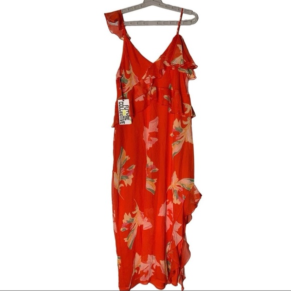 Maxi Sundress with Spaghetti Strap Plunge Neckline - Picture 3 of 11